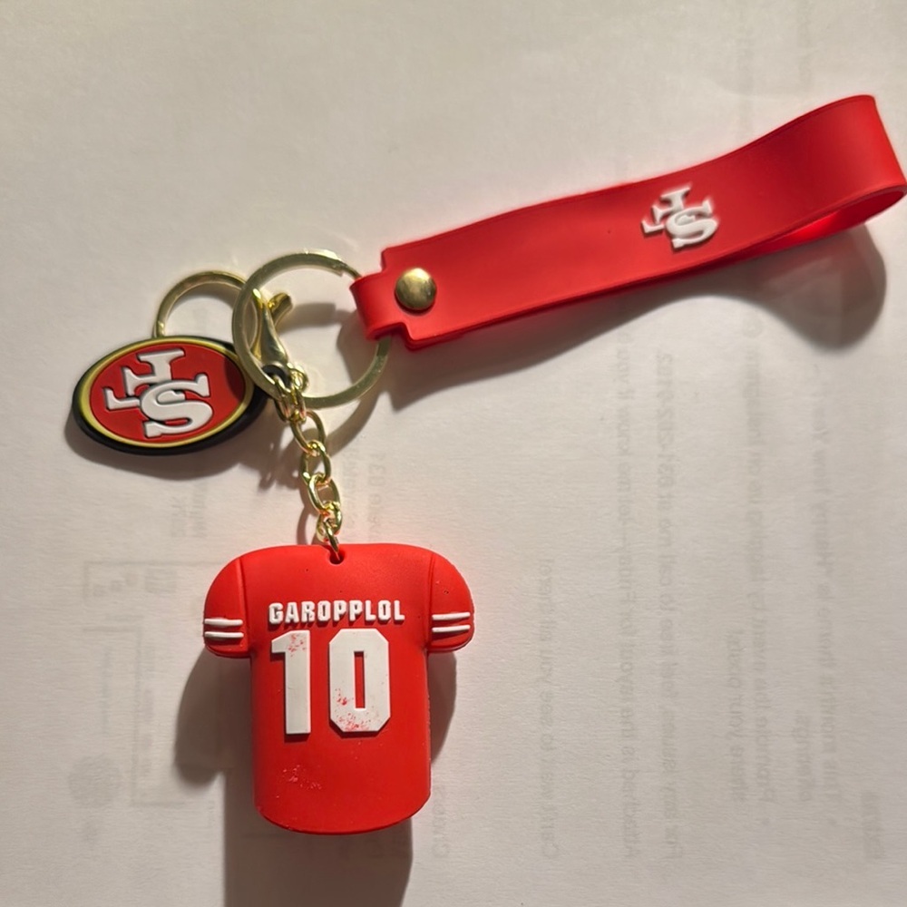 San Francisco 49ers Garopplol 10 Keychain